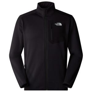 Флисовая куртка Crest на молнии The North Face, черный