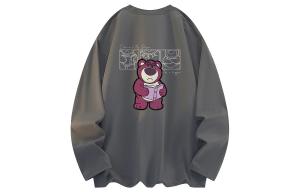 Футболки Unisex с круглым вырезом, умеренно прямого кроя Disney, темно серый