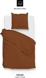 Постельное белье Satinado 135 Медно-оранжевый Zo!Home