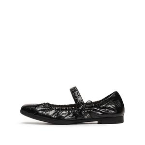 Туфли Мэри Джейн на толстом каблуке Coiled Mary Staccato, Burgundy