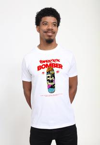 Футболка с принтом Henry Tiger, белый