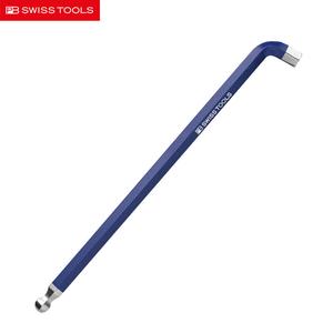 PB SWISSTOOLS Удлиненная шаровая головка швейцарского цвета, короткая головка, 100°, шестигранный ключ, тип 10 ммL PB 2212.L 10 BL