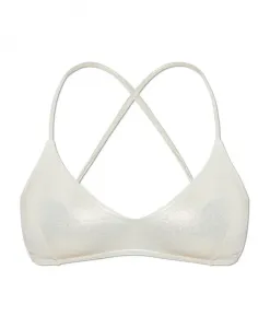 Сингапурский топ от бикини Melissa Odabash, бежевый