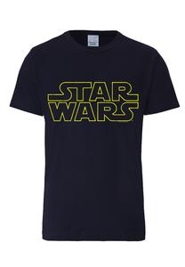 Рубашка LOGOSHIRT Star Wars Logo, темно-синий