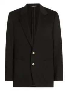 Пиджак на пуговицах Dolce & Gabbana, черный