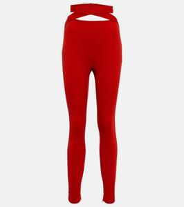 Леггинсы с высокой талией Dolce&Gabbana, Bright Red