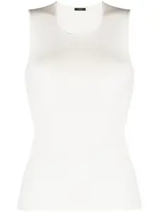 Топ тонкой вязки без рукавов Joseph, белый