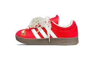 Adidas Neo Кроссовки для скейтбординга VL Court 2.0 Sauvignon Blanc с дышащим антискользящим верхом, унисекс, кирпично-красные