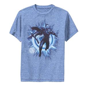 Футболка с графическим изображением для мальчиков 8–20 лет, постер «Marvel Avengers Endgame Thor Blast» Marvel