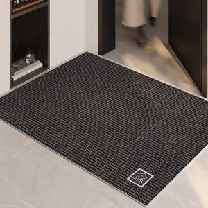 Xinglianxin Ковер 60х120 см для прихожей, грязеотталкивающий, моющийся, на открытом воздухе, Flocking-Fuzhai-Black Gold