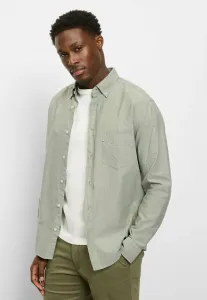 Повседневная рубашка прямого кроя на пуговицах Olymp, Oliv