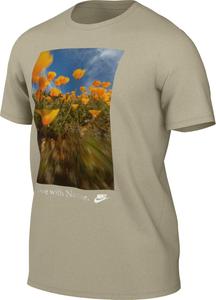 Мужская спортивная футболка Nike с графическим принтом «Move with Nature», Beige