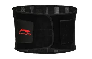 Li-Ning Back Support Braces Polyester Adults Protective, черный+черный knee protector