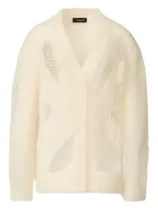 Кардиган с длинными рукавами Fabiana Filippi, белый