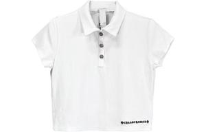 Рубашка поло женская белая Chrome Hearts