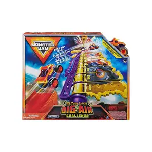 Spin Master Crazy Bull Big Air Challenge с пусковой установкой для трассы и транспортным средством в комплекте, мультиколор