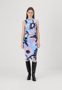 Платье-джемпер AUTUMN PAISLEY DRESS kate spade new york, светло-голубой