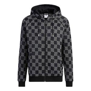 Куртка adidas Monogram Jacket 'Black White', черный