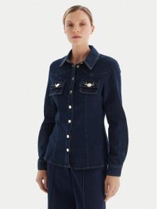 Джинсовая рубашка regular fit FS25WT6004W78201 Fracomina, синий