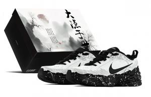 Nike Кроссовки Air Monarch 4 Chunky Unisex низкие Black, White