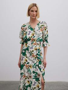 Блузка BGN, белый/зеленый