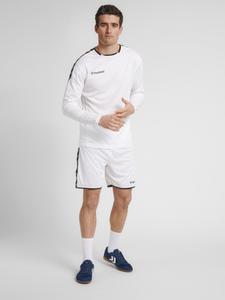 Hummel Футболка 'Authentic' для занятий спортом в белом цвете