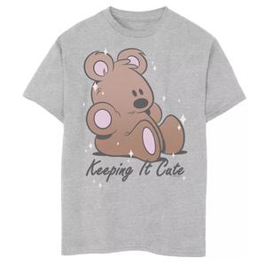 Симпатичная футболка с графическим плакатом Garfield для мальчиков 8–20 лет Licensed Character