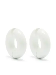 Массивные серьги-кольца Strato Uncommon Matters, белый