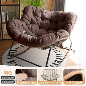 Fantasy Кресло-качалка lazy из ротанга pe, цвет coffee, большой размер