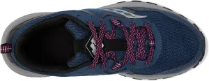 Женские трейловые кроссовки Saucony Excursion TR16 с Gore-Tex, темно-синий