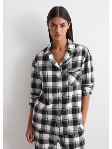 Marc O´Polo Черно-белая пижамная рубашка