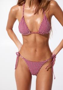 Плавки бикини PULL&BEAR, темно-красный