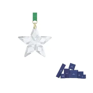 Swarovski Кристальный кулон Звезда, White