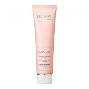 Очищающая пенка для лица biosource softening Biotherm, объем 150 мл