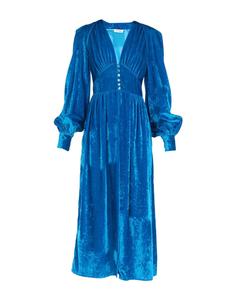 Тренч The Attico, лазурный