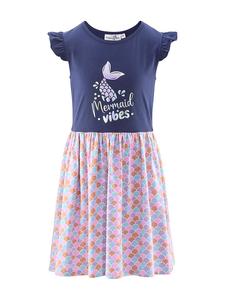 Платье happy girls by Eisend, темно-синий