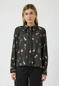 Блузка на пуговицах yassomelli Yas, Black