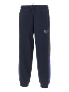 Спортивные штаны с логотипом Ea7 Emporio Armani, синий