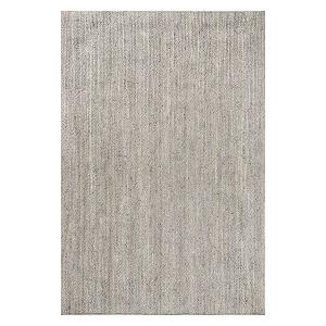 Ковер Rigo из цельного джута Nuloom, серый, 77x305 см