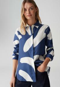 Блуза OPUS REGULAR FIT LIGHT FEEL FLOWING, Soft Ink/Blue