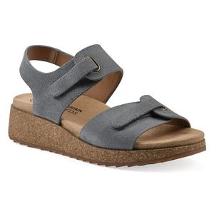 Босоножки на танкетке Gelato от White Mountain, blue raspberry suede