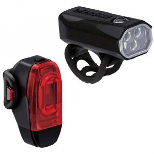 Комплект велосипедных фонарей KTV Drive Pro 300+ / KTV Drive+ Lezyne, Black
