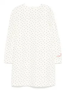 Платье миди Dugong в горох The Animals Observatory, белый