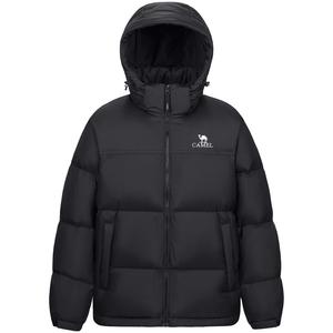 Утепленная пуховая куртка унисекс CAMEL, Ночной черный/Ночной черный