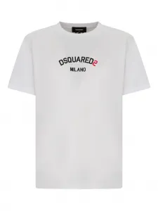 Футболка с логотипом DSQUARED2, белый