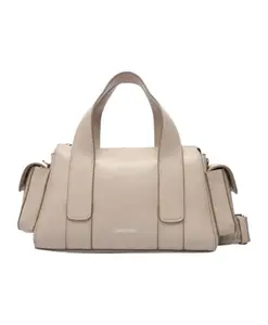 Трансформируемая жаккардовая сумка через плечо Calvin Klein, бежевый