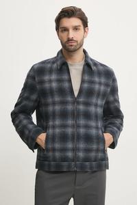 Шерстяная куртка-рубашка MARRINGTON Pepe Jeans, темно-синий