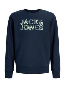 Jack & Jones Junior Толстовка 'JJEJeff' в синем, ночной синий