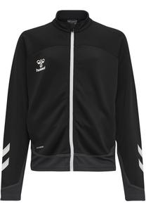 Худи Hummel Athletic Zip-Up Hoodie Lead Poly, черный