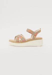 Босоножки на танкетке TOM TAILOR, мультиколор